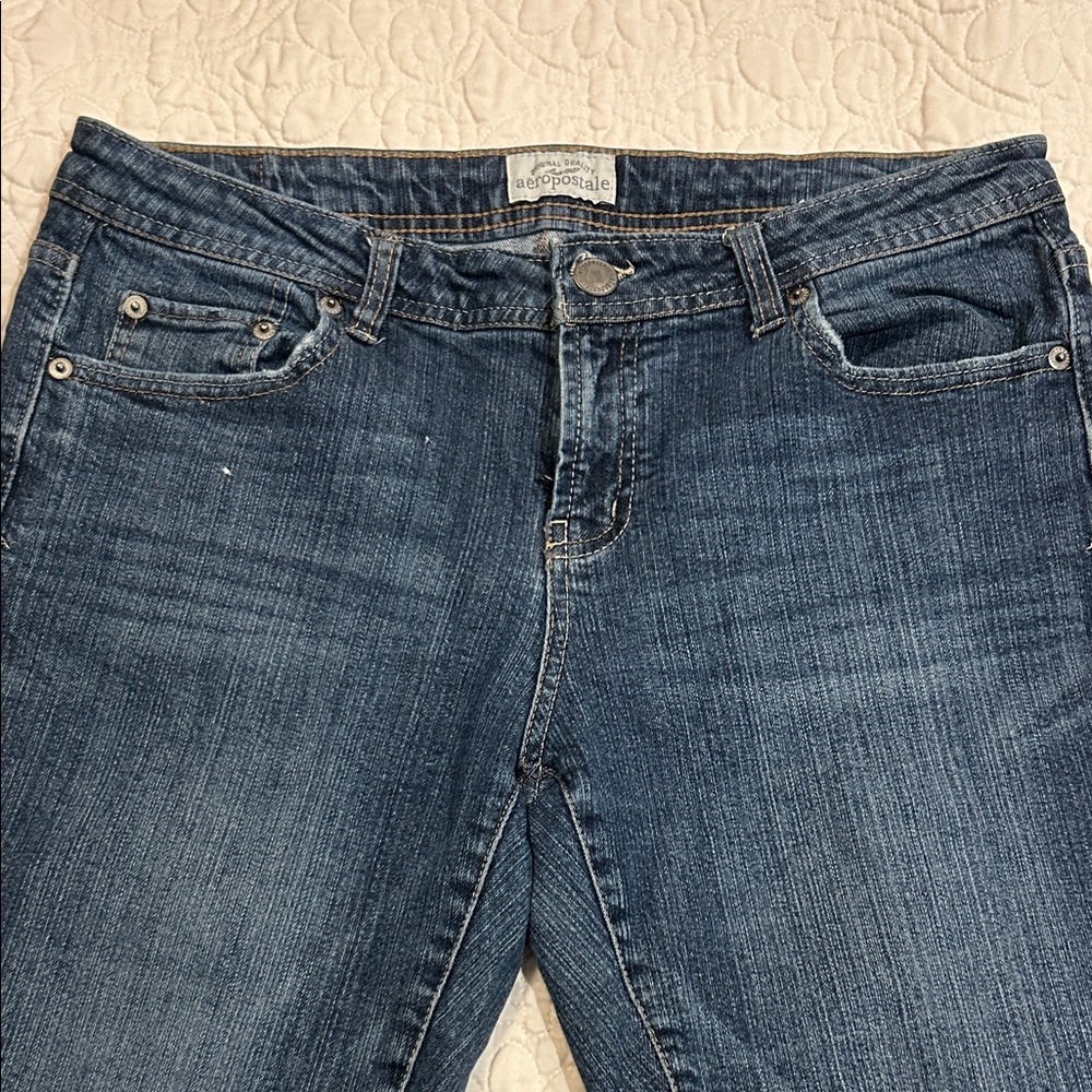 Aeropostale Chelsea  Blue Bootcut Jeans